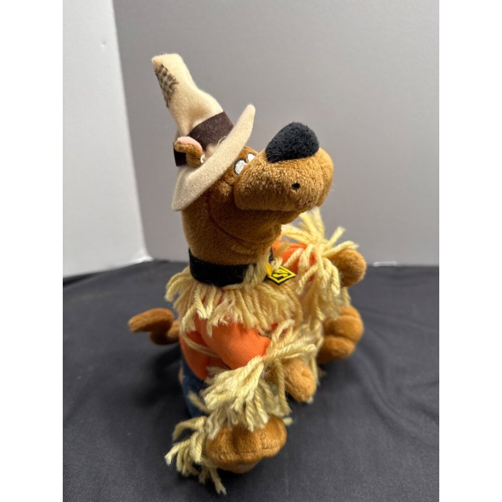 Gemmy Scooby-Doo Scarecrow Plush Toy Hanna-Barbera Collectible Stuffed Animal